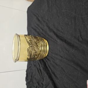 Yellow Glass Tumbler